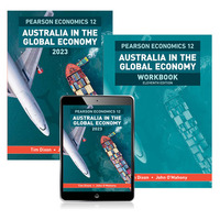 Pearson Economics 12 Australia in the Global Economy Pack 2023, 1st edition