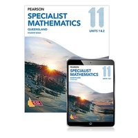 Pearson Specialist Mathematics Queensland 11 Student Book with eBook