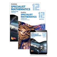 Pearson Specialist Mathematics Queensland 12 Student Book, eBook and Exam Preparation Workbook