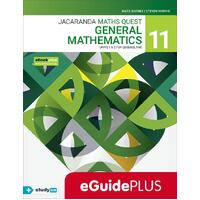 Jacaranda Maths Quest 11 General Mathematics QLD Unit 1&2 eGuidePLUS