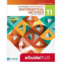 Jacaranda Maths Quest 11 Mathematical Methods Units 1 & 2 for Queensland eGuidePLUS