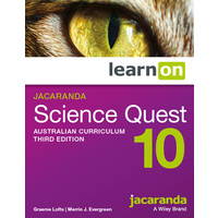 Jacaranda Science Quest 10 AC 3E LearnON