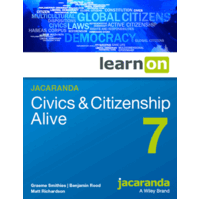 Jacaranda Civics & Citizenship Alive 7 LearnON