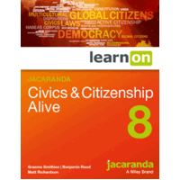 Jacaranda Civics & Citizenship Alive 8 LearnON