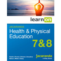 Jacaranda Health & Physical Education 7 & 8 LearnOn CODE(Digital)*