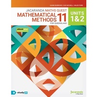 Jacaranda Maths Quest 11 Mathematical Methods for QLD Units 1 & 2 (includes free studyON)