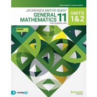 Jacaranda Maths Quest 11 General Mathematics for QLD Units 1 & 2 (includes free studyON)