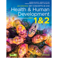 Jacaranda Key Concepts in VCE Health & Human Development Units 1 and 2 7E LearnON and Print