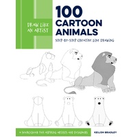 100 Cartoon Animals (Draw Like an Artist)