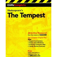 CliffsComplete Shakespeare's The Tempest