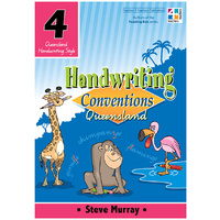 Handwriting Conventions Year 4 QLD