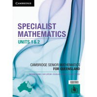 Specialist Mathematics Units 1&2 for Queensland (Print & Digital)