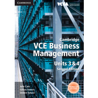 Cambridge VCE Business Management Units 3 and 4