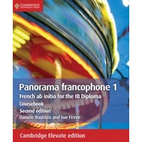 Panorama francophone 1 2ed Coursebook Cambridge Elevate edition