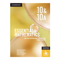 Essential Mathematics for the Australian Curriculum Year 10&10A