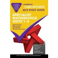 Checkpoints QCE Specialist Mathematics Units 1 - 4  