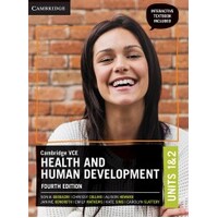 Cambridge VCE Health and Human Development Fourth Edition Units 1 & 2