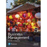 Business Management for the IB Diploma Student Book, 1st edition