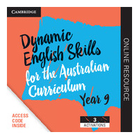Dynamic English Skills for the Australian Curriculum Year 9 3 year subscription