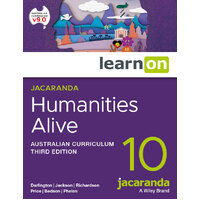 Jacaranda Humanities Alive 10 AC 3e learnON
