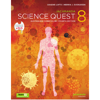 Jacaranda Science Quest 8 Australian Curriculum 4e learnON and Print