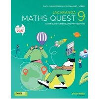 Jacaranda Maths Quest 9 Australian Curriculum, 5e learnON and Print