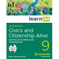 Jacaranda Civics & Citizenship 9 Australian Curriculum 3E LearnON (Online Purchase)