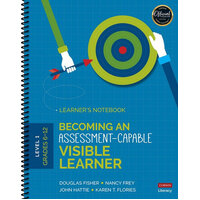 Becoming an Assessment-Capable Visible Learner, Grades 6-12, Level 1