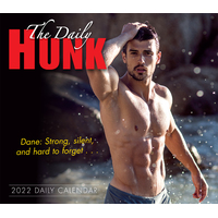 The Daily Hunk - Boxed/Daily Calendar 2022