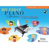 My First Piano Adventure Lesson Book B with CD
