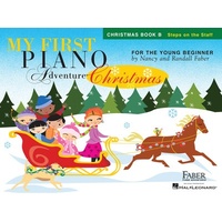 My First Piano Adventure - Christmas (Book B - Steps On The Staff)