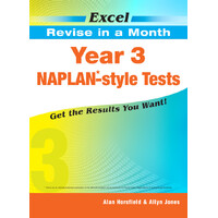 Excel Revise in a Month NAPLAN*-style Tests Year 3