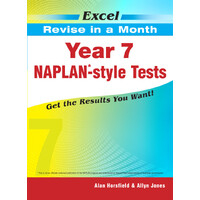 Excel Revise in a Month NAPLAN*-style Tests Year 7