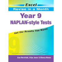 Excel Revise in a Month NAPLAN*-style Tests Year 9