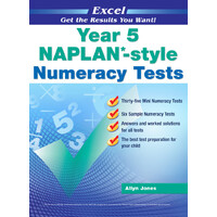 Excel NAPLAN*-style Numeracy Tests Year 5