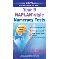 Excel NAPLAN*-style Numeracy Tests Year 9