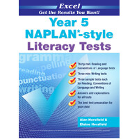 Excel NAPLAN*-style Literacy Tests Year 5