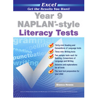 Excel NAPLAN*-style Literacy Tests Year 9