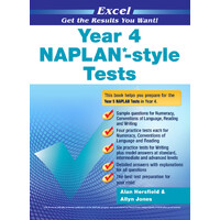 Excel NAPLAN*-style Tests Year 4
