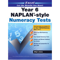Excel NAPLAN*-style Numeracy Tests Year 6
