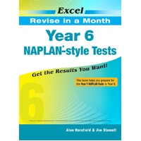 Excel Revise in a Month NAPLAN*-style Tests Year 6