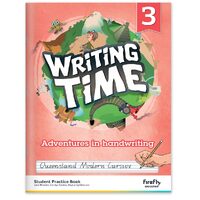 Writing Time 3 (Queensland Modern Cursive) Student Practice Book