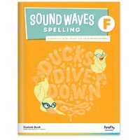 Sound Waves Spelling Student Book Foundation