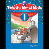 Targeting Mental Maths Australian Curriculum Edition Year 1