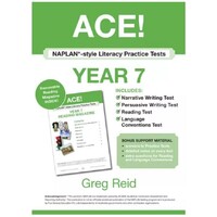 ACE! NAPLAN-style Literacy Practice Tests Year 7 with Year 7 Reading Magazine
