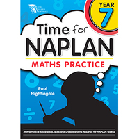 Time for Naplan Maths Practice 7