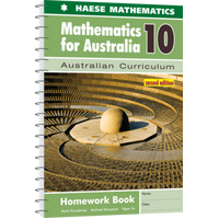 Mathematics for Australia 10 Homework Book 2e