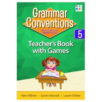 Grammar Conventions Teacher Bk with Games Bk 5