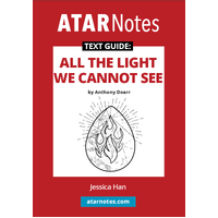 ATAR Notes Text Guide: All the Light We Cannot See by Anthony Doerr