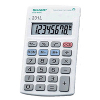 Sharp EL231LB Primary Calculator*